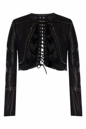 Appliquéd cropped jacket, zdjęcie 1 Appliquéd cropped jacket od Diesel Black Gold